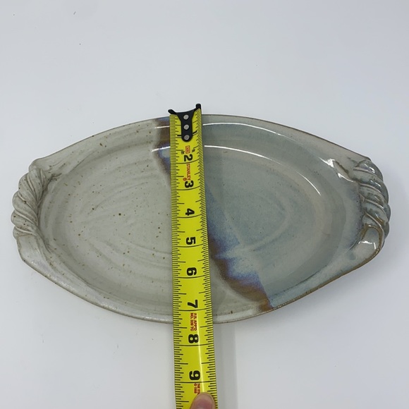 Artisan Pottery Serving Small Platter Plate - Picture 6 of 7